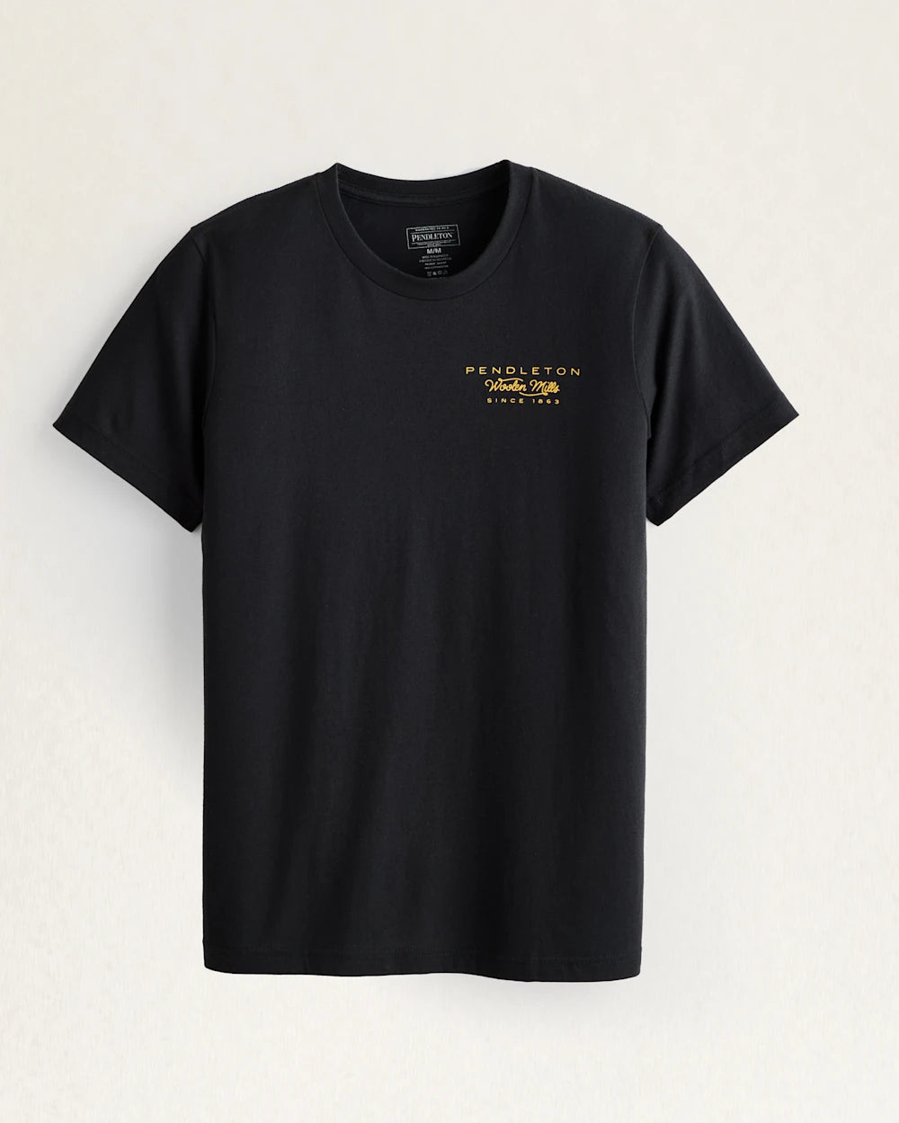 Front of Pendleton Men's Desert Sun Graphic Tee / Black / Multi