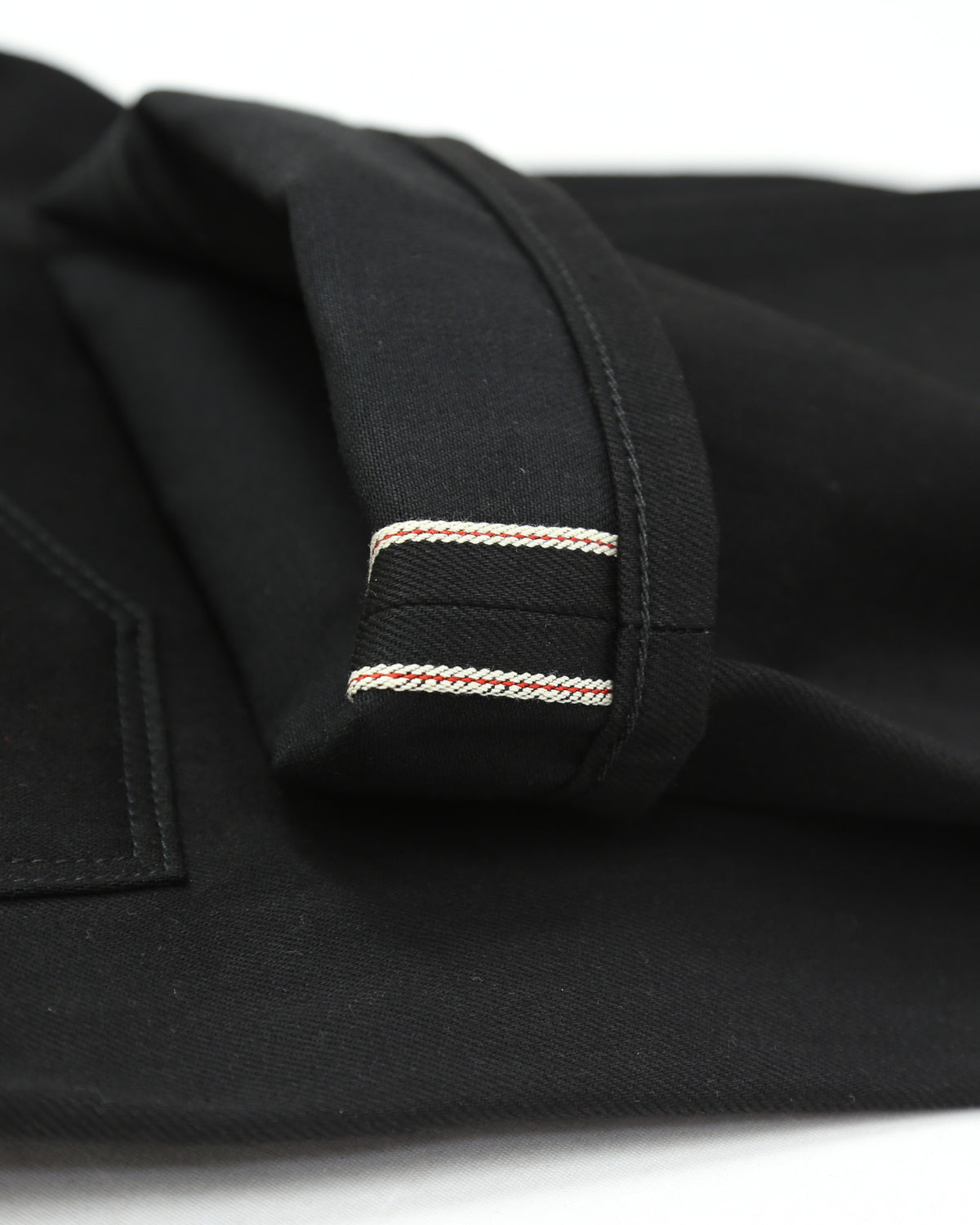 Rebels X111 Modern Straight Leg 13.5 Oz Double Black Selvedge