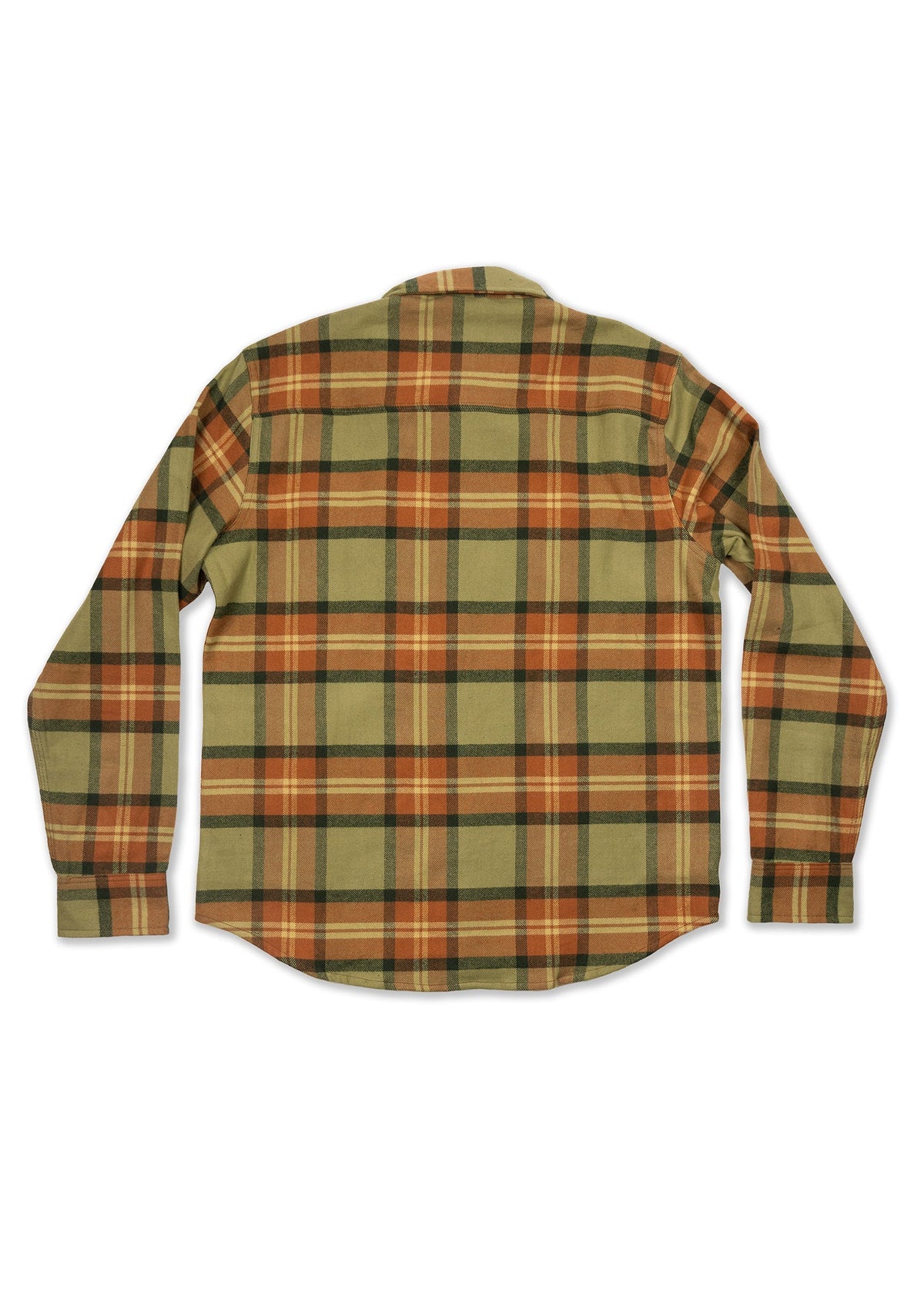 Back of Iron & Resin Men's Quidel Shirt - Green