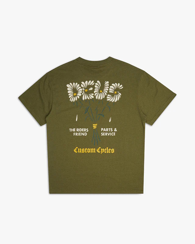 Deus Ex Machina Tangerine Tee /Capulet Olive