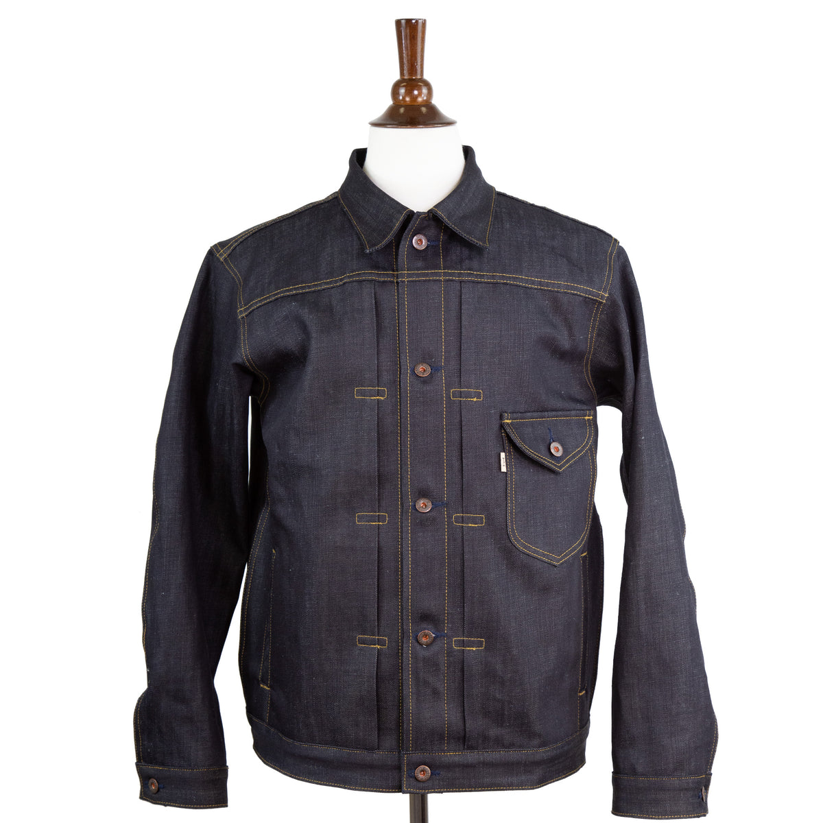 Front of Type 1 X113 13.25 Oz Denim Jacket