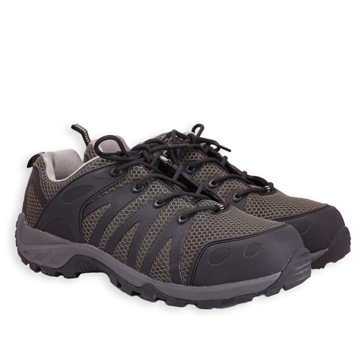 Front Angle of WOLVERINE WORK AMHERST LOW CUT COMPOSITE TOE EH